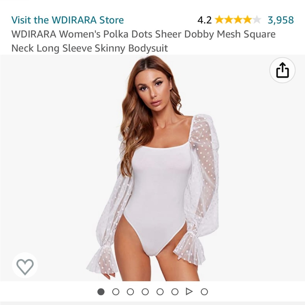 Mesh sleeve body suit